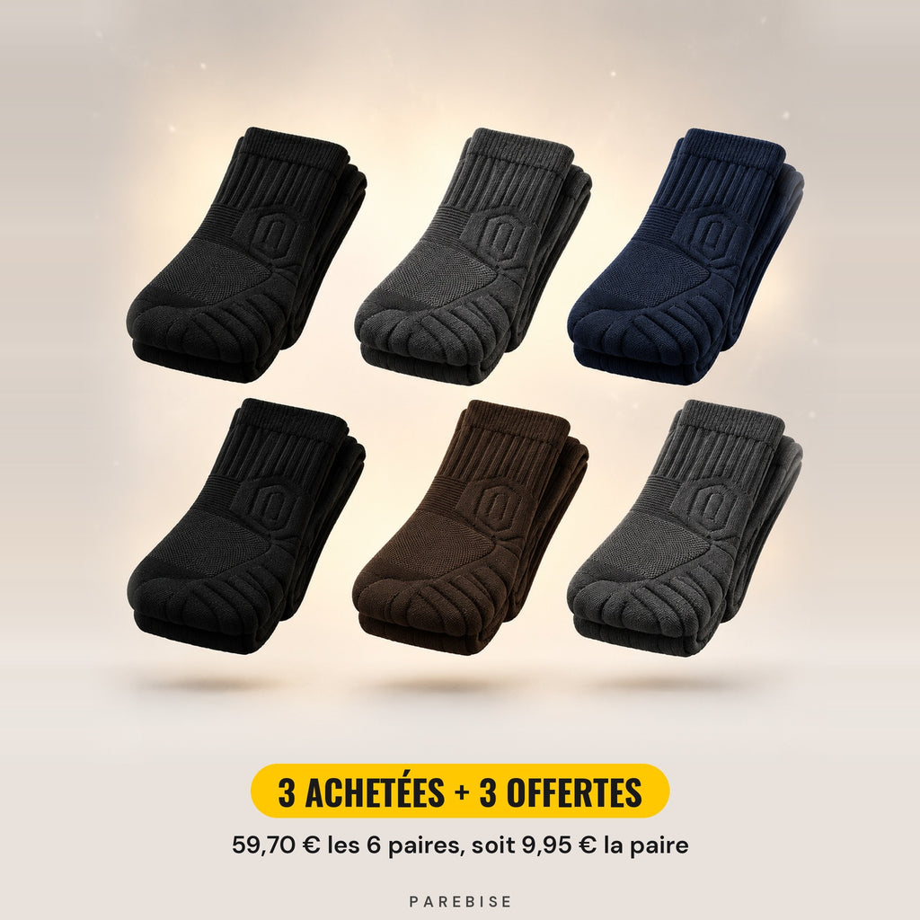 offre:3 + 3 offertes - 6 paires de chaussettes PAREBISE en lévitation, 59,70 €