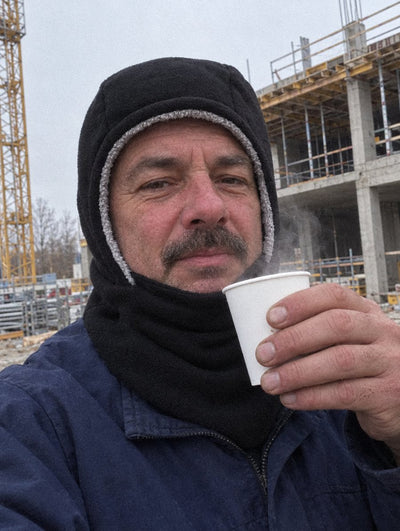 Le café sur le chantier
