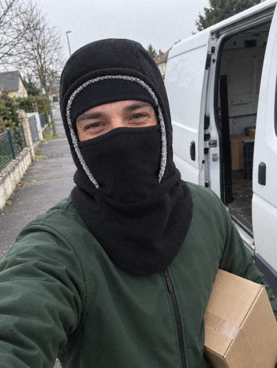 Livreur, adieu les joues gelées
